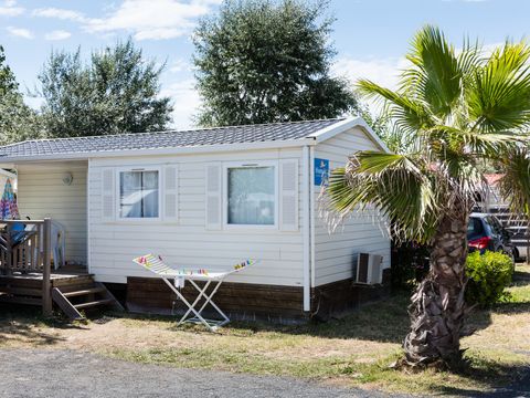 MOBILHOME 4 personnes - Comfort | 2 Ch. | 4 Pers. | Terrasse simple | Clim. | TV