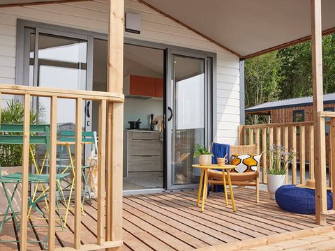 MOBILHOME 6 personnes - Mobil-home | Comfort | 2 Ch. | 4/6 Pers. | Terrasse simple | Clim. | TV