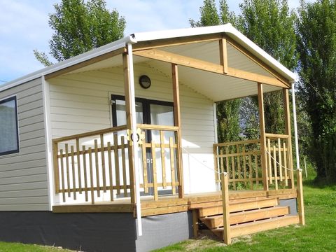 Mobilhome 4 personnes - Panama 32m² - 23m² +9m² de terrasse - 2 chambres