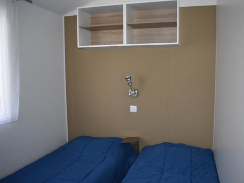 MOBILHOME 6 personnes - Mobil home Malaga 38m² (30m² + terrasse de 8m²)- 3 chambres 6 pers