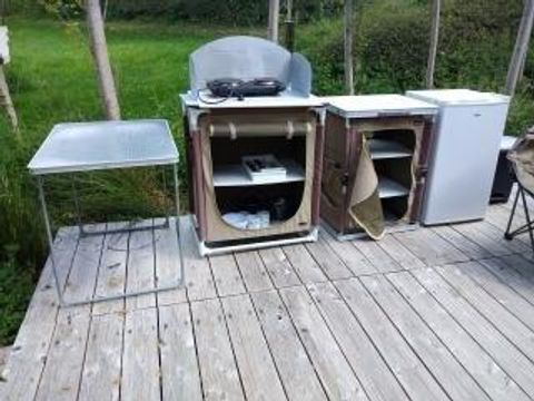 TENTE 2 personnes - Tente Bivouac - 1 pièce -Terrasse 24m2 1/2 pers