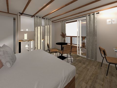 MOBILHOME 2 personnes - Cottage Signature | 1 Chambre