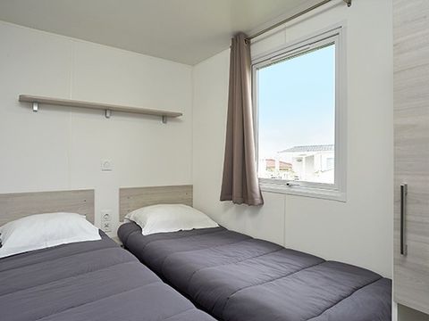 Mobilhome 6 personnes - Mobil-home | Comfort | 3 Ch. | 6 Pers. | Terrasse surélevée | Clim.