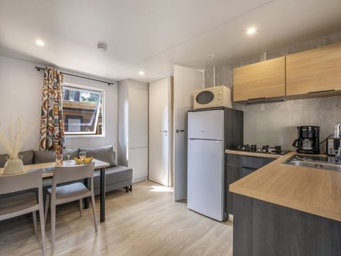 Mobilhome 4 personnes - Climatisé - 23m² - 2 chambres M