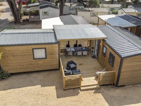 Mobilhome 8 personnes - Mobil home Archipel Climatisé - 32²+18m² - 4 chambres