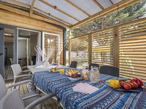 Mobilhome 8 personnes - Mobil home Archipel Climatisé - 32²+18m² - 4 chambres