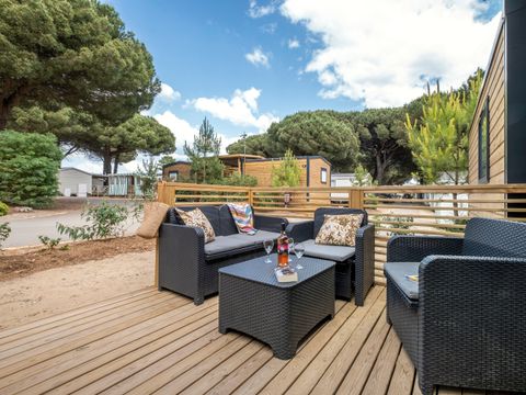 MOBILHOME 8 personnes - Mobil home Archipel Climatisé - 32²+18m² - 4 chambres