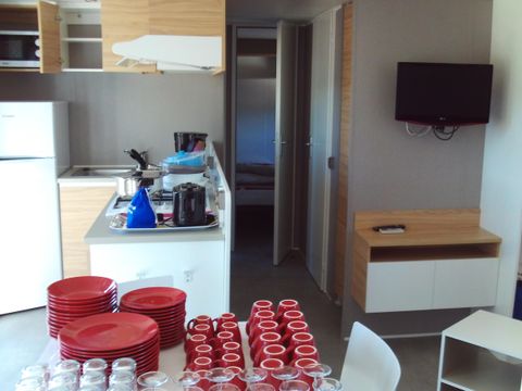 MOBILHOME 6 personnes - O HARA 40 m² 3 chambres 2 wc / 2 salle de bains