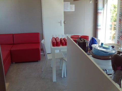 MOBILHOME 6 personnes - O HARA 40 m² 3 chambres 2 wc / 2 salle de bains