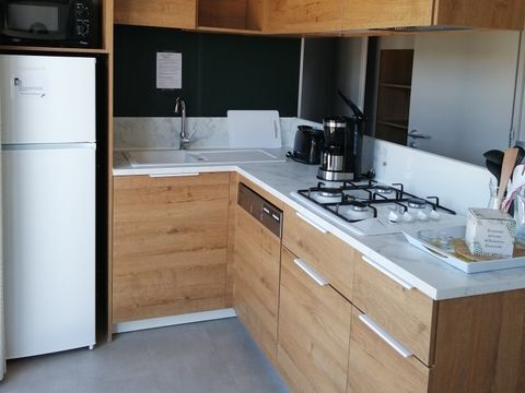 MOBILHOME 6 personnes - O HARA 40 m² 3 chambres 2 wc / 2 salle de bains