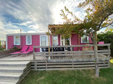 MOBILHOME 6 personnes - O HARA 40 m² 3 chambres 2 wc / 2 salle de bains