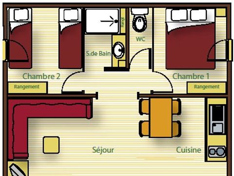 CHALET 6 personnes - BALLARIO