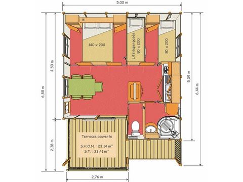 CHALET 5 personnes - GITOTEL CLUB