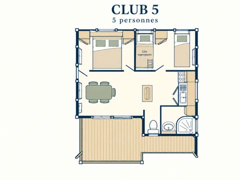 Chalet 5 personnes - GITOTEL CLUB