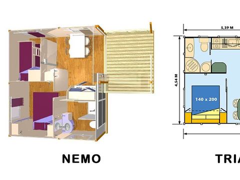 Chalet 4 personnes - GITOTEL NEMO ET TRIANON
