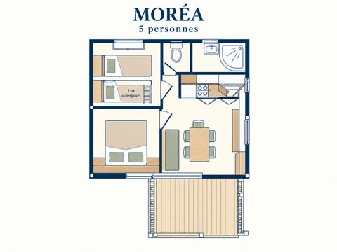 Chalet 5 personnes - GITOTEL MOREA