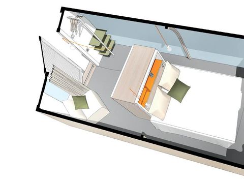 BUNGALOW TOILÉ 2 personnes - Coco Sweet