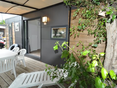 Mobilhome 6 personnes - Privilège P3 - 3 chambres - 2 salles de bain - JACUZZI - GARDEN