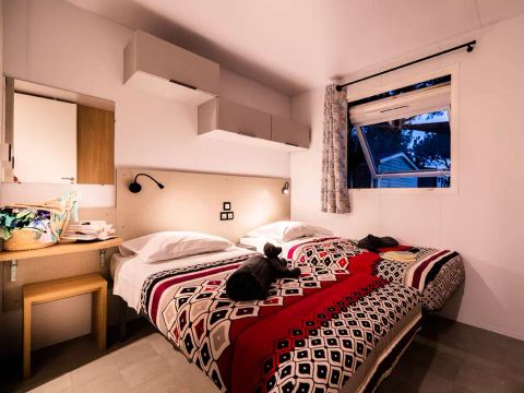 MOBILHOME 5 personnes - Pack Privilège 3 Pièces 4/5 Personnes Climatisé + TV