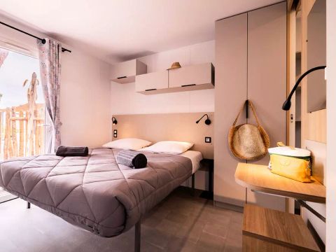 MOBILHOME 5 personnes - Pack Privilège 3 Pièces 4/5 Personnes Climatisé + TV