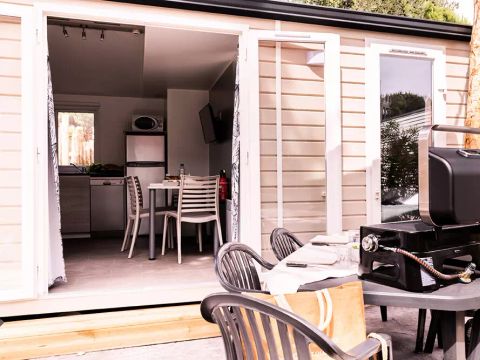MOBILHOME 6 personnes - Pack Privilège 4 Pièces 6 Personnes Climatisé + TV
