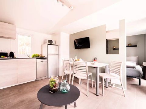MOBILHOME 6 personnes - Privilège 4 Pièces 6 Personnes Climatisé + TV