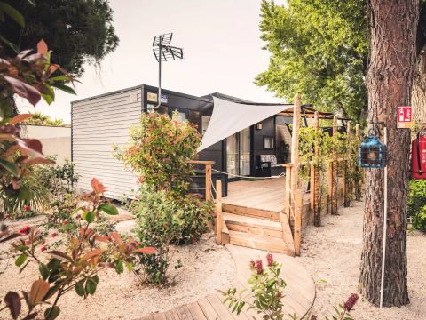 MOBILHOME 4 personnes - Pack Classique Zone Premium Garden 3 Pièces 4 Personnes Climatisé