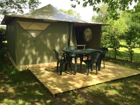 BUNGALOW TOILÉ 4 personnes - Bungalow toilé