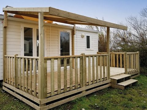 MOBILHOME 4 personnes - Comfort | 2 Ch. | 4 Pers. | Terrasse surélevée | Clim