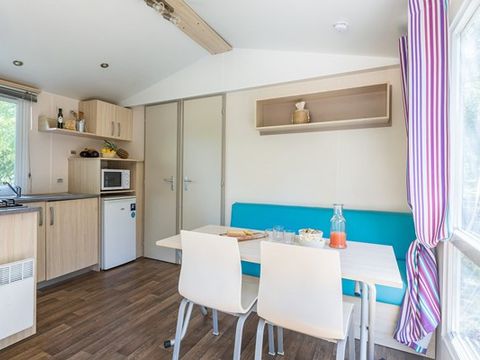 MOBILHOME 4 personnes - Comfort XL | 2 Ch. | 4 Pers. | Terrasse surélevée | Clim.