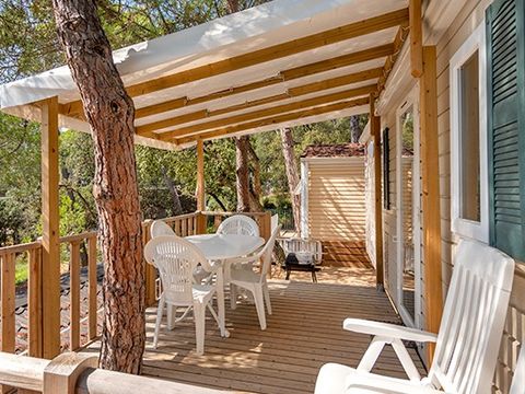 MOBILHOME 4 personnes - Comfort XL | 2 Ch. | 4 Pers. | Terrasse surélevée