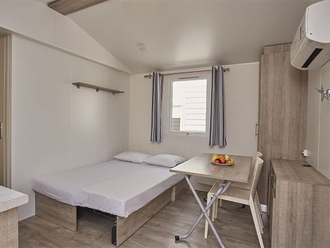 Mobilhome 6 personnes - Comfort XL | 2 Ch. | 4/6 Pers. | Terrasse surélevée | Clim.