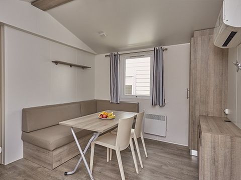 Mobilhome 6 personnes - Comfort XL | 2 Ch. | 4/6 Pers. | Terrasse surélevée | Clim.