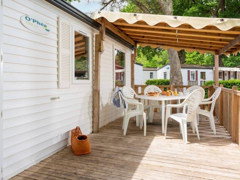 MOBILHOME 6 personnes - Mobil-home | Classic | 3 Ch. | 6 Pers. | Terrasse surélevée | Clim.