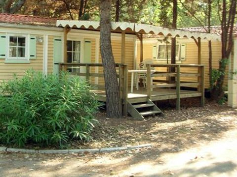 MOBILHOME 6 personnes - MH 6 place 3 chambre Standing Clim LV