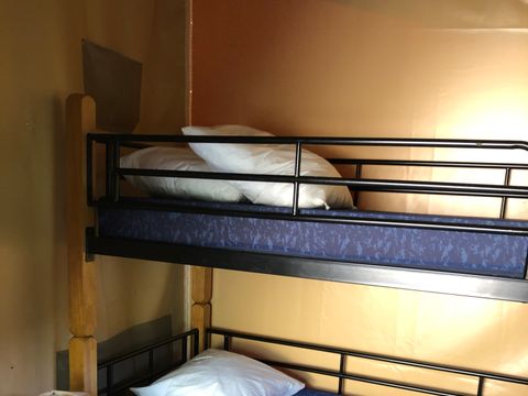 Tente en toile et en bois 5 personnes - SAFARI (Sans sanitaires)