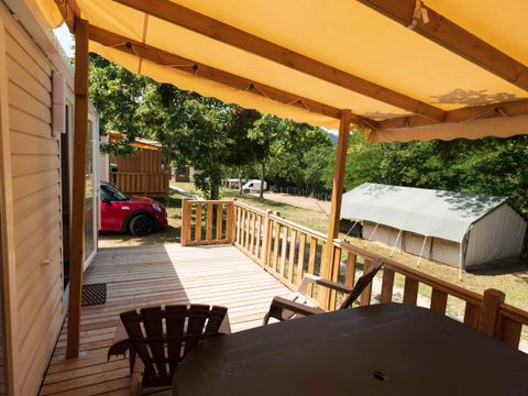 MOBILHOME 5 personnes - Standard - 2ch - Terrasse semi-couverte