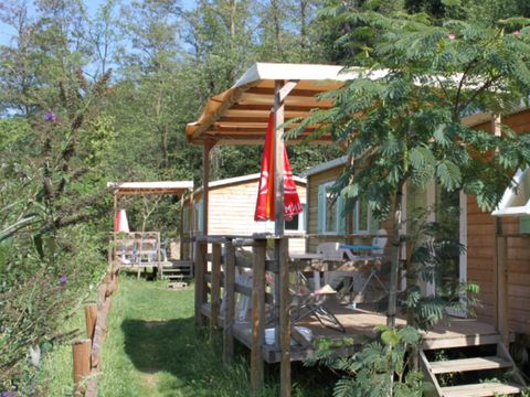 MOBILHOME 6 personnes - Standard 32m² - 3ch - Terrasse couverte