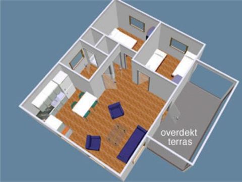 BUNGALOW 8 personnes