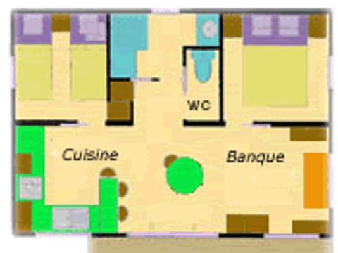 CHALET 4 personnes - COUNTRY LODGE