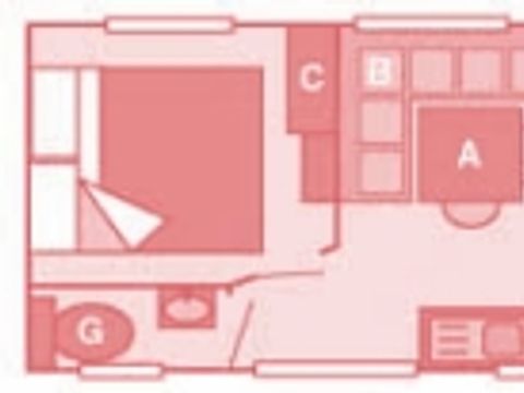 MOBILHOME 5 personnes - CAMP2RELAX