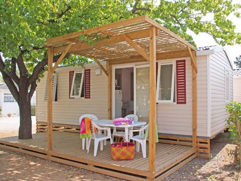 MOBILHOME 6 personnes - TEXAS LOISIR Climatisé 6 personnes 