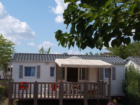 MOBILHOME 6 personnes - TEXAS LOISIR Climatisé 6 personnes 