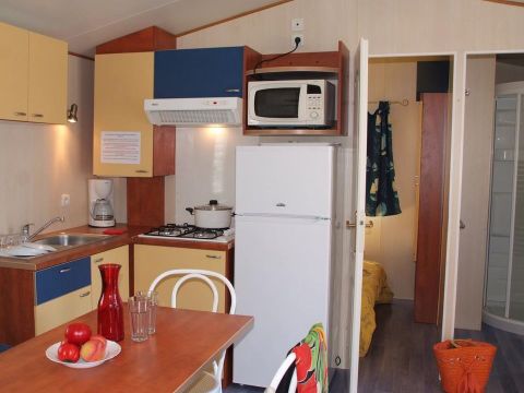 MOBILHOME 6 personnes - TEXAS LOISIR Climatisé 6 personnes 