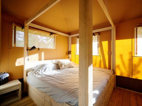 Tente en toile et en bois 4 personnes - Tente safari Fréjus, 2 chambres