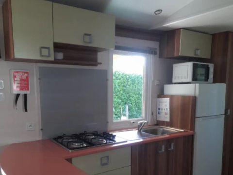 MOBILHOME 4 personnes - PREMIUM climatisé 2 chambres