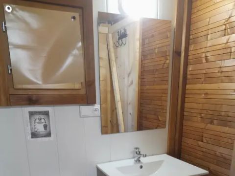 TENTE TOILE ET BOIS 4 personnes - Caba'tente 2 chambres