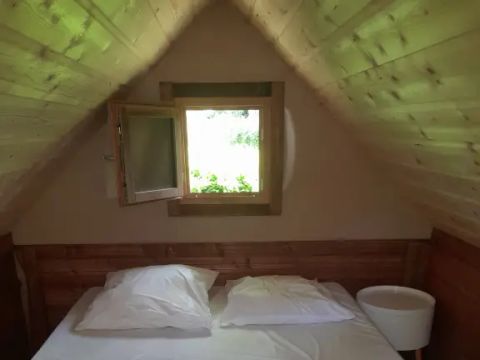 TENTE TOILE ET BOIS 4 personnes - Caba'tente 2 chambres