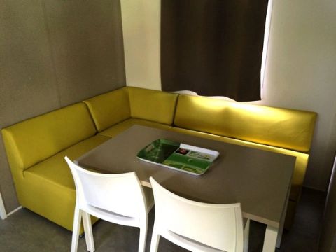 MOBILHOME 5 personnes - PREMIUM climatisé 2 chambres