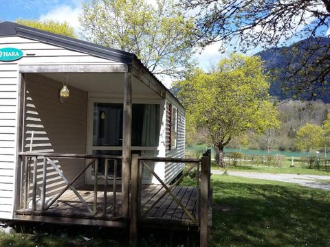 MOBILHOME 5 personnes -  Mobilhome 2 chambres à la nuit - arrivée à partir de 16H 2/5 pers